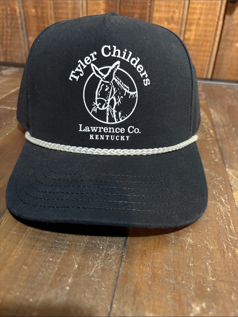 Tyler Childers Black Trucker Hat